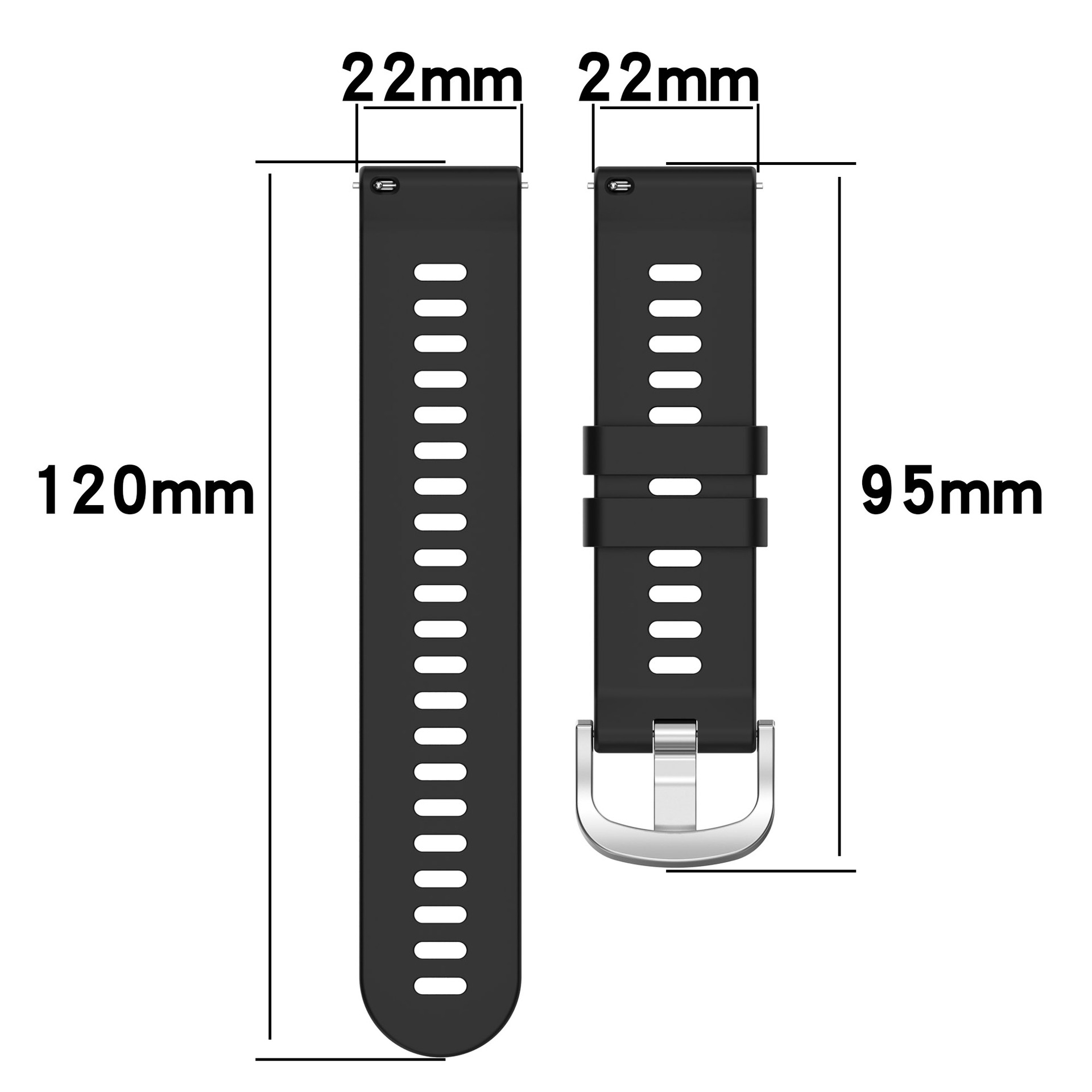 Watchband Silicone For Samsung - Silicone Watch Band 22Mm review and price