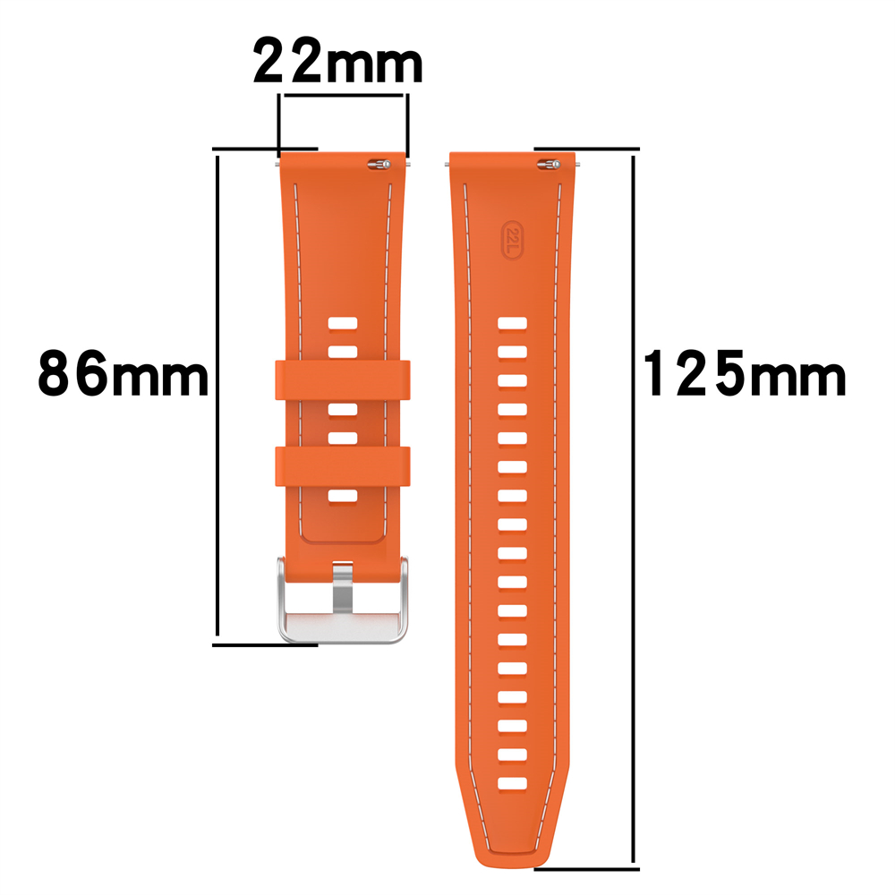 22mm Stitching silicone univer - Silicone Watch Band 22Mm review and price