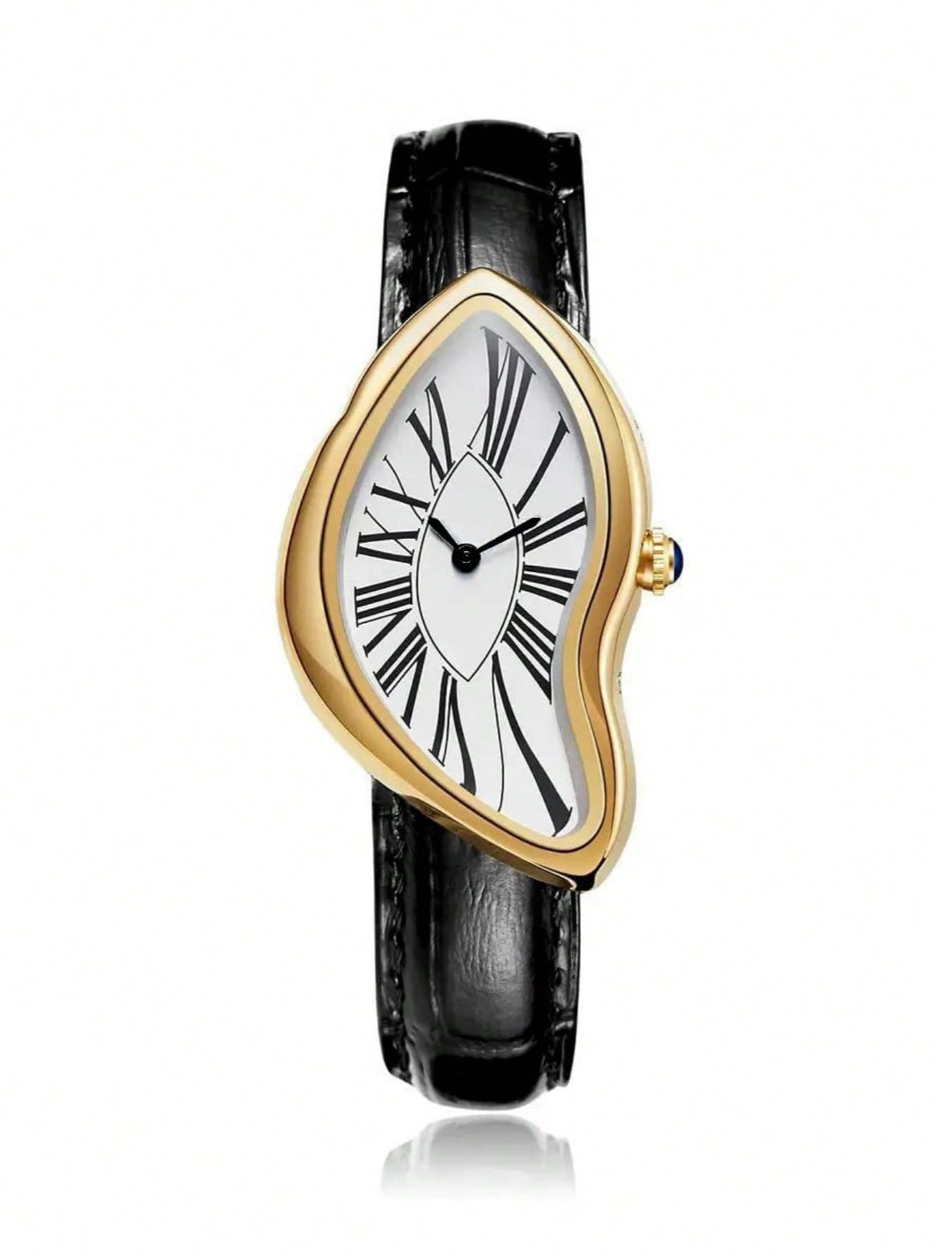 Creative Melt Luxury Watch for - Leather Watch Band Men review and price