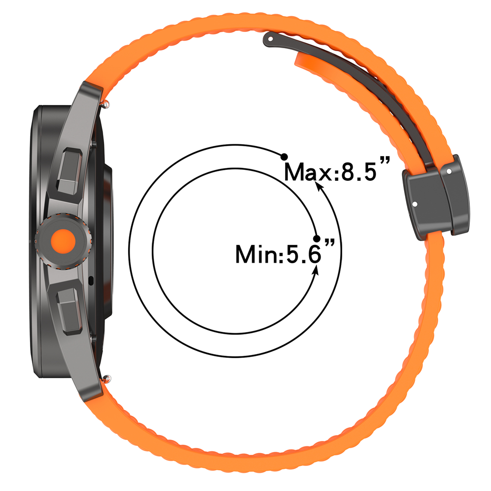 22MM Silicone Strap For HUAWEI - Silicone Watch Band 22Mm review and price
