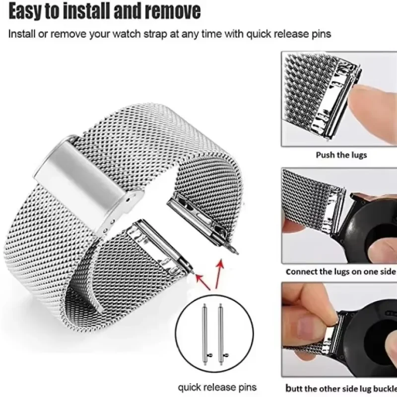 22mm 20mm Milanese Loop For Ga - Milanese Loop Magnetic review and price