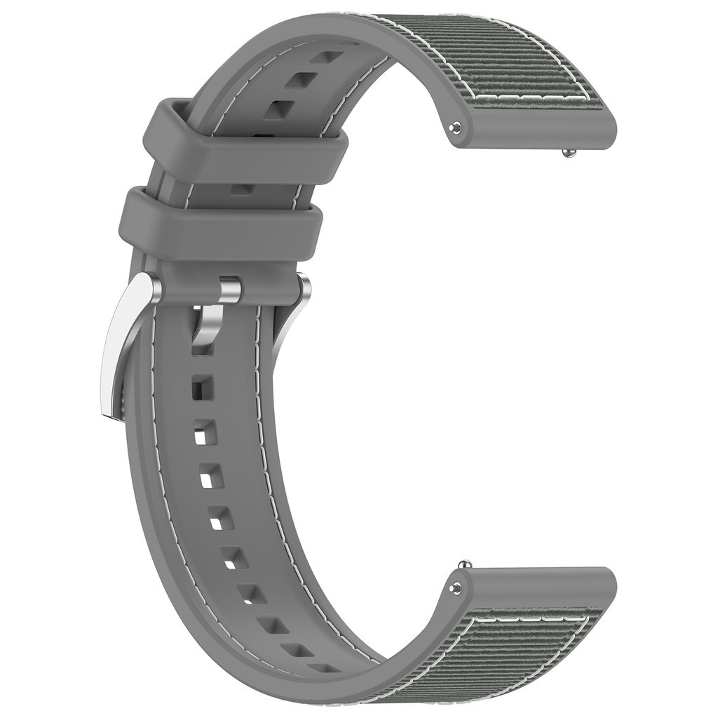 22mm Woven Nylon+Silicone Stra - Silicone Watch Band 22Mm review and price