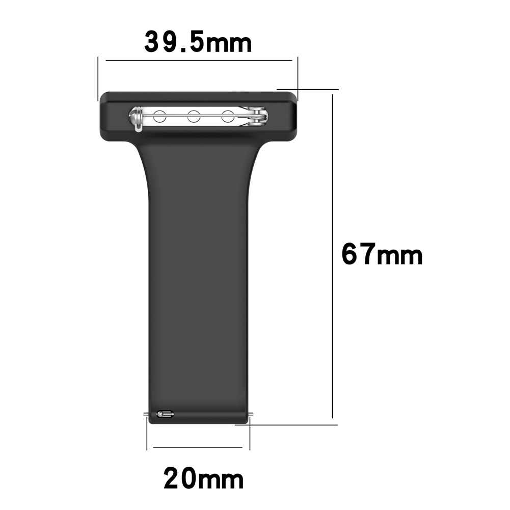 Pin Brooch Watch Strap 20MM 22 - Silicone Watch Band 22Mm review and price