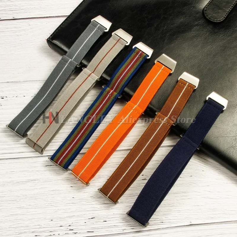 Elastic Nylon Watch Band for S - Parachute Strap Elastic review and price