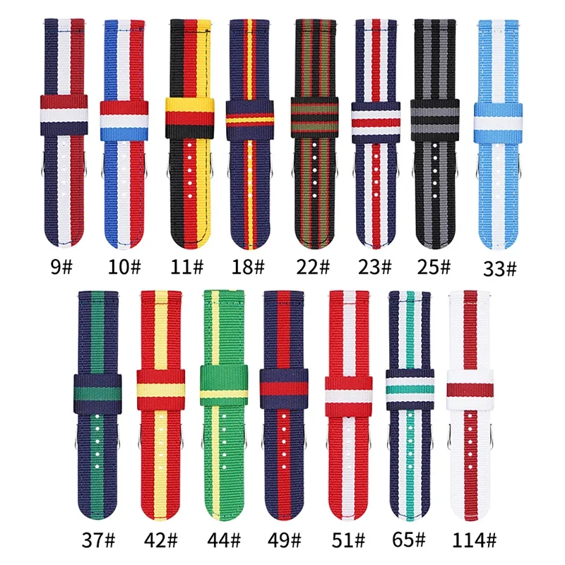 20mm 22mm Woven Nylon Strap fo - Canvas Strap Watch review and price