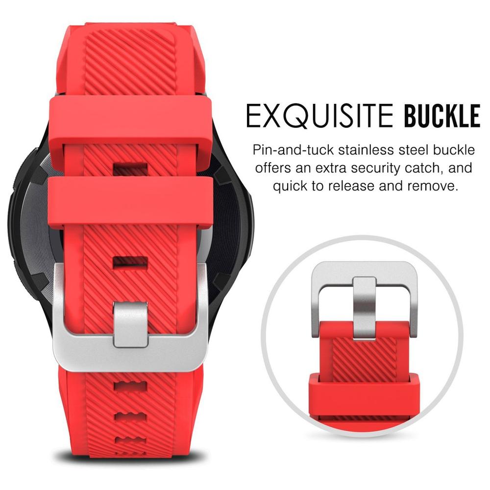 22mm Silicone Strap For Realme - Silicone Watch Band 22Mm review and price
