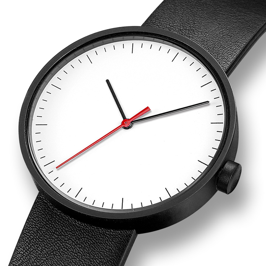 UTHAI Watch Men Simple Trendy  - Leather Watch Band Men review and price